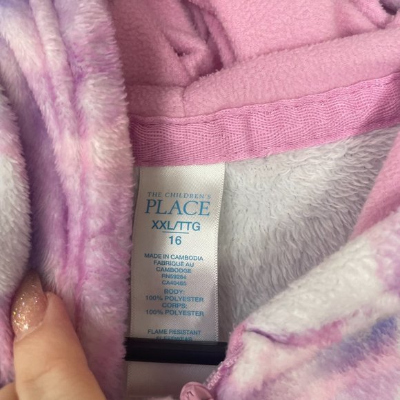 Children's Place Unicorn One Piece Pajamas - Picture 5 of 6